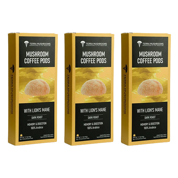 Mushroom Coffee Pods With Lion’s Mane