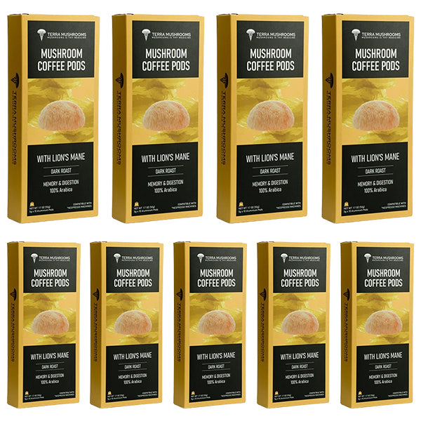 Mushroom Coffee Pods With Lion’s Mane